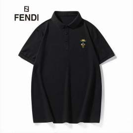 Picture of Fendi Polo Shirts Short _SKUFendiPoloShortm-3xl25t0228050